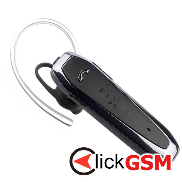 Fixed - Bluetooth Headset (FIXTLK2-BK) - with Mic, Multipoint, Multi-function Button - Black
