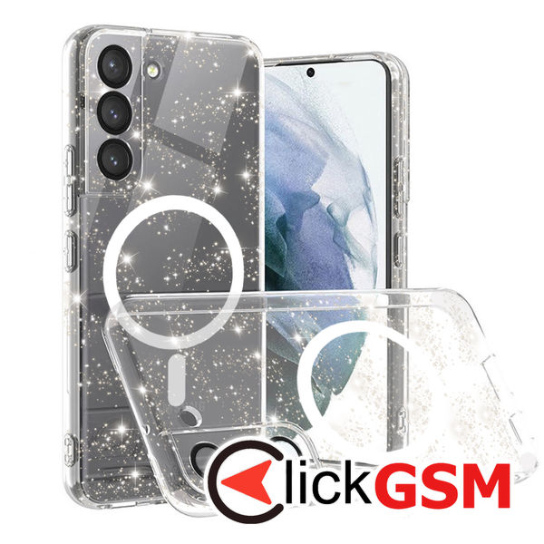 Techsuit - SparkleSkin MagSafe Series - Samsung Galaxy S22 Plus 5G - Clear