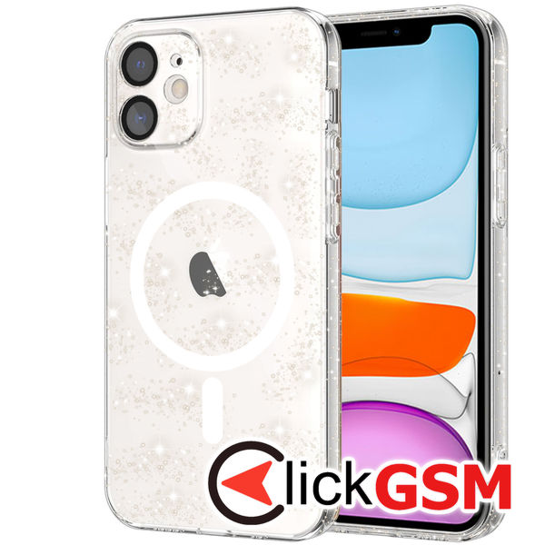 Techsuit - SparkleSkin MagSafe Series - iPhone 11 - Clear