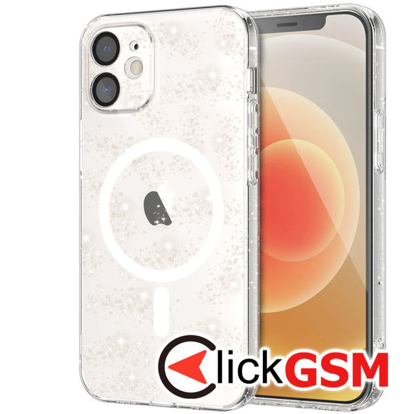 Techsuit - SparkleSkin MagSafe Series - iPhone 12 - Clear