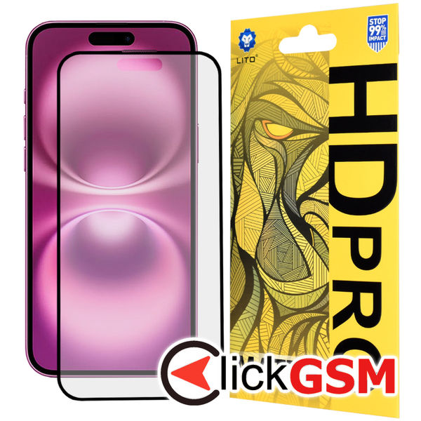 Lito - HD Pro Matte - iPhone 16 Plus - Black