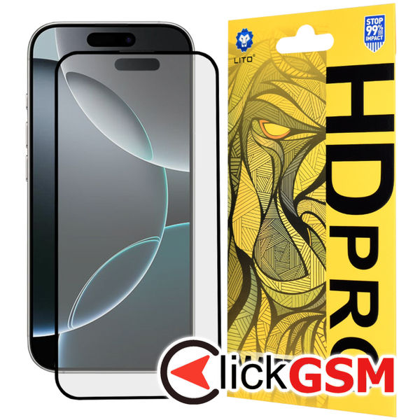 Lito - HD Pro Matte - iPhone 16 Pro - Black