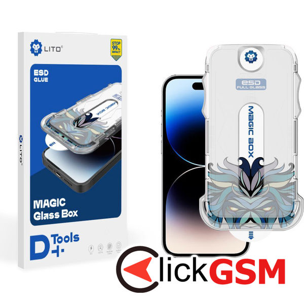 Lito - Magic Glass Box D+ Tools - iPhone 16 Plus - Matte