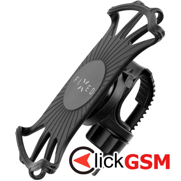 Fixed - Bike Holder (FIXBI2-BK) - Flexible Silicone, 360