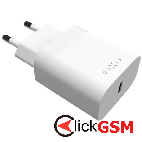 Fixed - Wall Charger (FIXC20N-C-WH) - Type-C, Power Delivery 3.0, 20W - White
