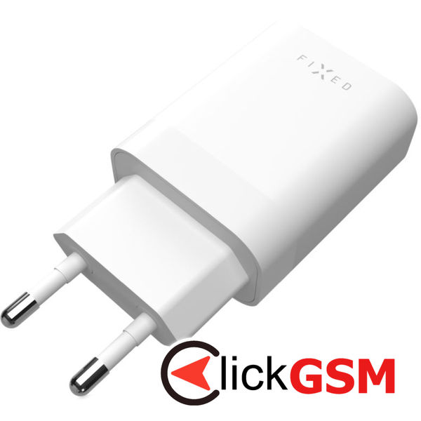 Fixed - Wall Charger (FIXC35-2C-WH) - 2x Type-C, Power Delivery 3.0, 35W - White