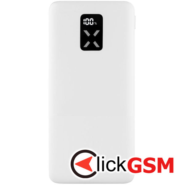 Fixed - Power Bank Zen 10 (FIXZEN-10-WH) - 2x USB, Type-C, 20W, 10000mAh, with LCD Display - White