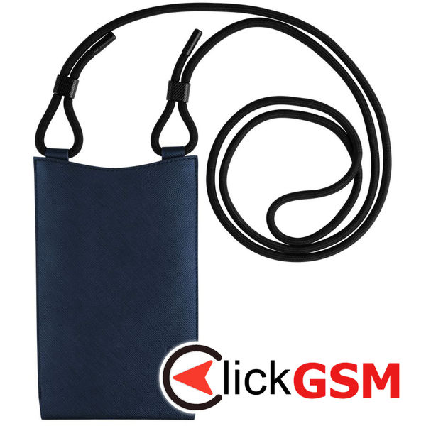 Fixed - Universal Shoulder Bag Verona (FIXVER-DRBL) - for Mobile Phones 7 - Dark Blue