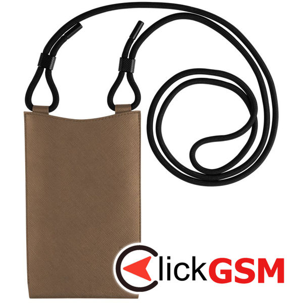 Fixed - Universal Shoulder Bag Verona (FIXVER-CO) - for Mobile Phones 7 - Coffee