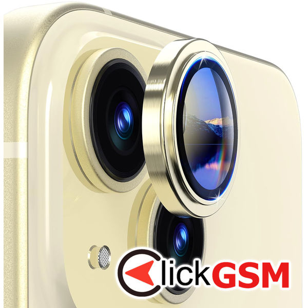 Lito - S+ Camera Glass Protector - iPhone 14 / iPhone 14 Plus - Yellow