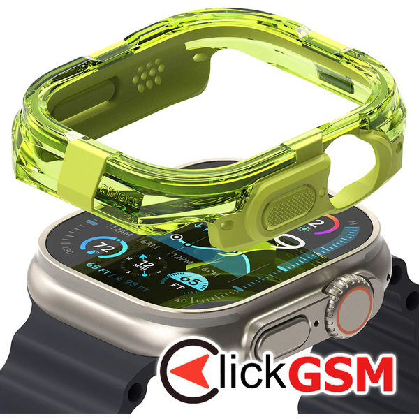 Ringke - Fusion Bumper - Apple Watch Ultra / Ultra 2 - Neon Green