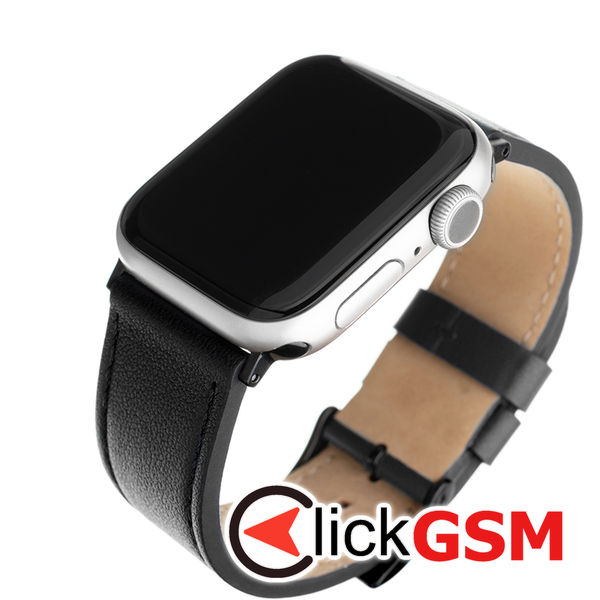 Fixed - Leather Strap 32mm - Apple Watch 1/2/3/4/5/6/7/8/9/10/SE/SE 2 (38/40/41/42mm) - Black