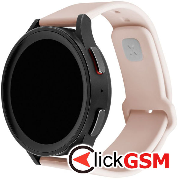 Fixed - Silicone Sporty Strap Set 20mm - Samsung Galaxy Watch 4/5/Active 2, Huawei Watch GT 3 (42mm)/GT 3 Pro (43mm) - Pink