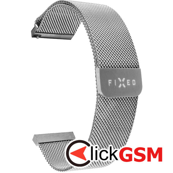 Fixed - Mesh Strap 22mm - Huawei Watch GT 2 (46mm)/GT 2 Pro/GT 3 Pro (46mm)/Ultimate, Xiaomi Watch S1 - Silver