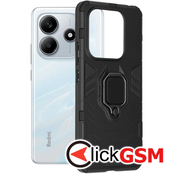 Techsuit - Silicone Shield - Xiaomi Redmi Note 14 5G - Black