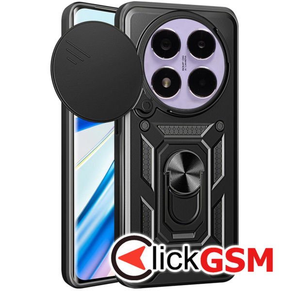 Techsuit - CamShield Series - Xiaomi Redmi Note 14 Pro / Poco X7 - Black