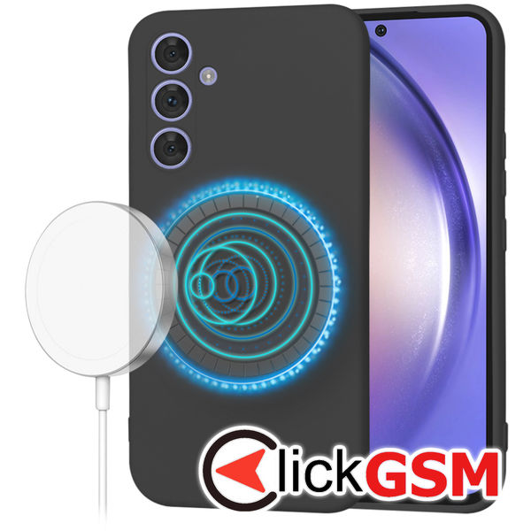 Techsuit - SoftFlex MagSafe - Samsung Galaxy A54 - Black