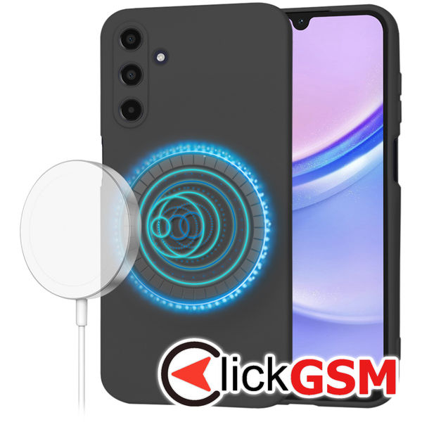 Techsuit - SoftFlex MagSafe - Samsung Galaxy A15 4G / A15 5G - Black