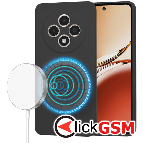 Techsuit - SoftFlex MagSafe - Oppo Reno12 F 4G / Reno12 F 5G / Reno12 FS - Black