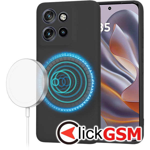 Techsuit - SoftFlex MagSafe - Motorola Edge 50 Neo / Motorola ThinkPhone 25 - Black