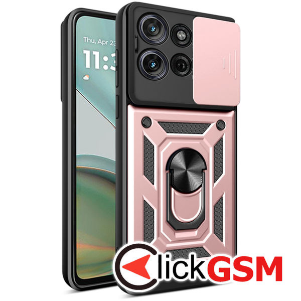 Techsuit - CamShield Series - Motorola Moto G75 - Rose Gold