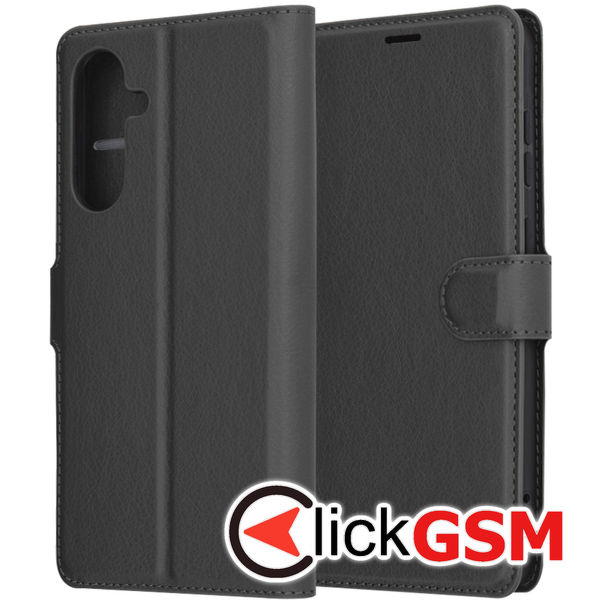 Techsuit - Leather Folio - Samsung Galaxy A36 5G - Black