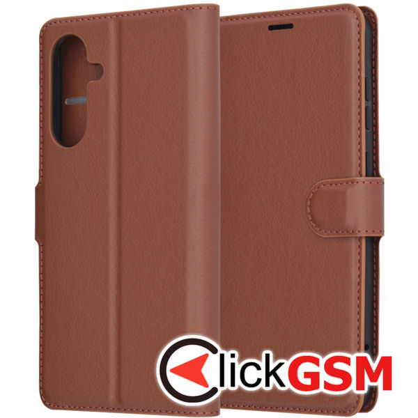 Techsuit - Leather Folio - Samsung Galaxy A36 5G - Brown