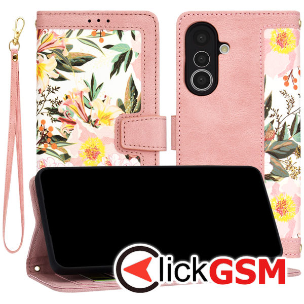 Techsuit - FlipCraft - Samsung Galaxy A36 5G - Sweetheart Pink