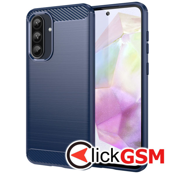 Techsuit - Carbon Silicone - Samsung Galaxy A36 5G - Blue