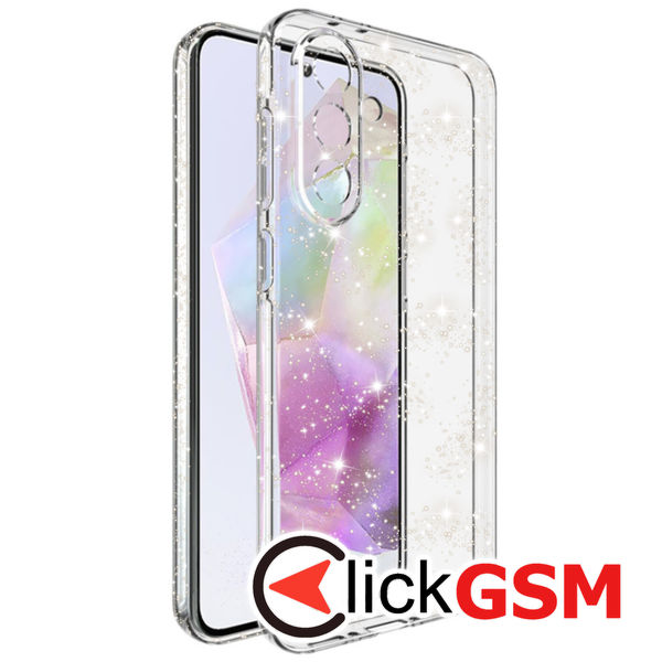 Techsuit - SparkleSkin Series - Samsung Galaxy A36 5G - Clear