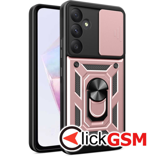 Techsuit - CamShield Series - Samsung Galaxy A36 5G - Rose Gold
