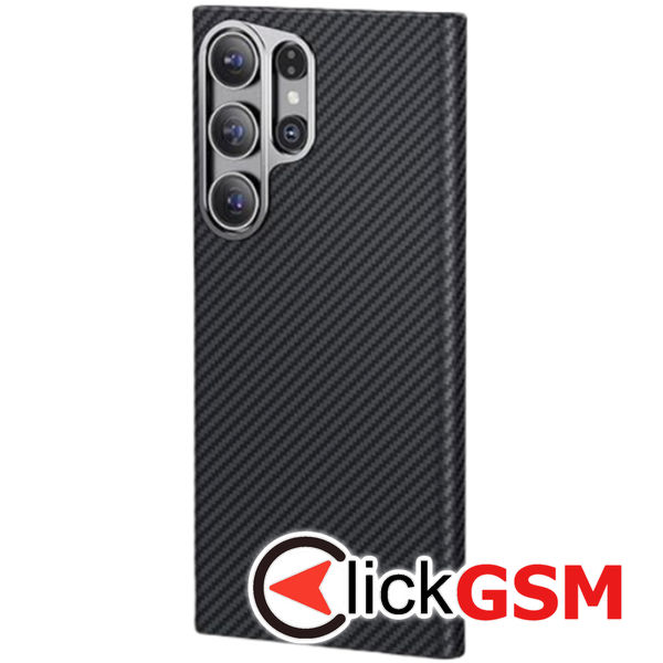 Edizard - Air MagSafe Case - Samsung Galaxy S23 Ultra - Black