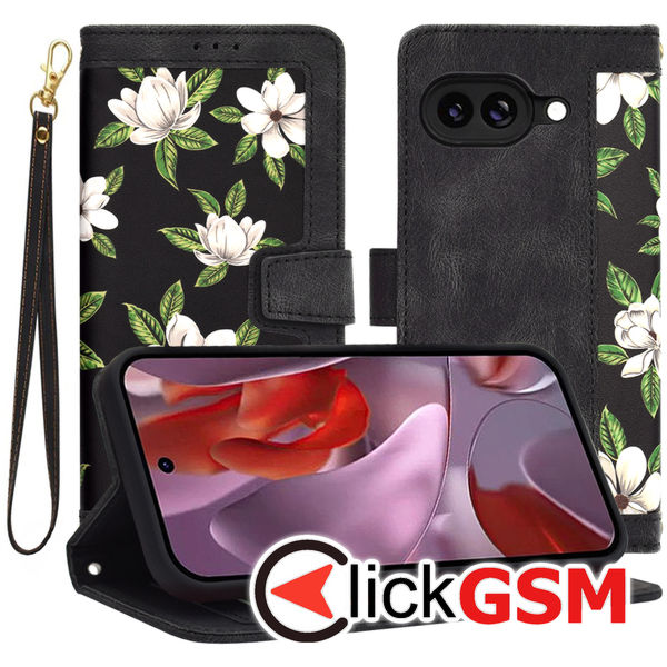 Techsuit - FlipCraft - Google Pixel 9a - Flowers of the Dawn