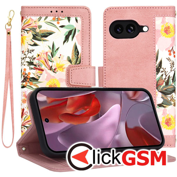 Techsuit - FlipCraft - Google Pixel 9a - Sweetheart Pink