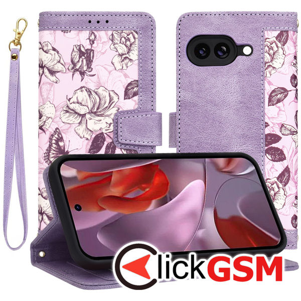 Techsuit - FlipCraft - Google Pixel 9a - Mysterious Purple