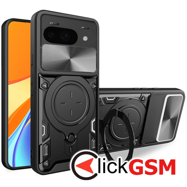 Techsuit - CamGuard Pro - Google Pixel 9a - Black