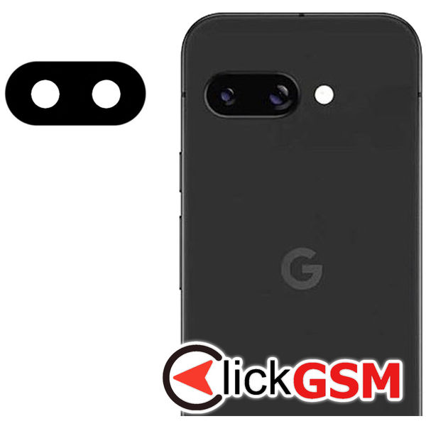Techsuit - Full Camera Glass - Google Pixel 9a - Black