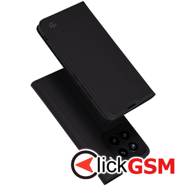 Techsuit - Magskin Book - Xiaomi 15 - Black