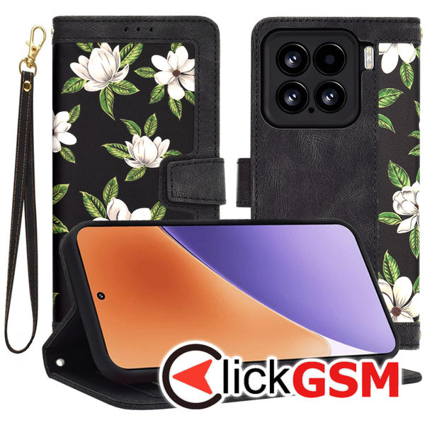 Techsuit - FlipCraft - Xiaomi 15 - Flowers of the Dawn