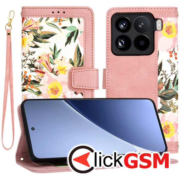 Techsuit - FlipCraft - Xiaomi 15 Pro - Sweetheart Pink
