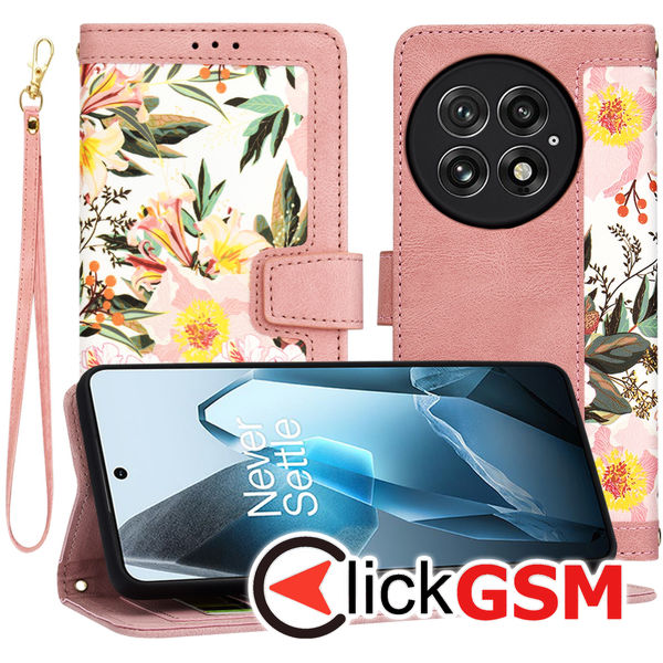 Techsuit - FlipCraft - OnePlus 13 - Sweetheart Pink