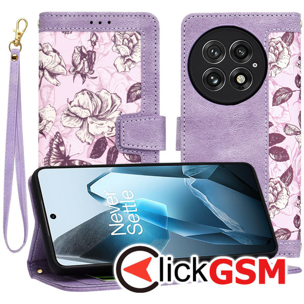 Techsuit - FlipCraft - OnePlus 13 - Mysterious Purple