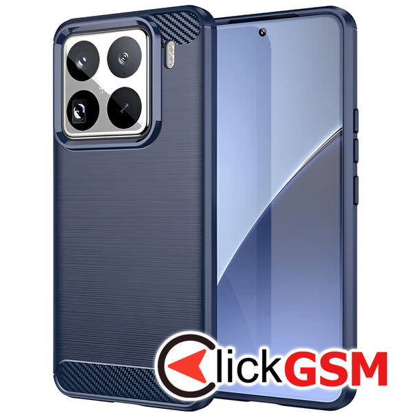 Techsuit - Carbon Silicone - Xiaomi 15 Pro - Blue