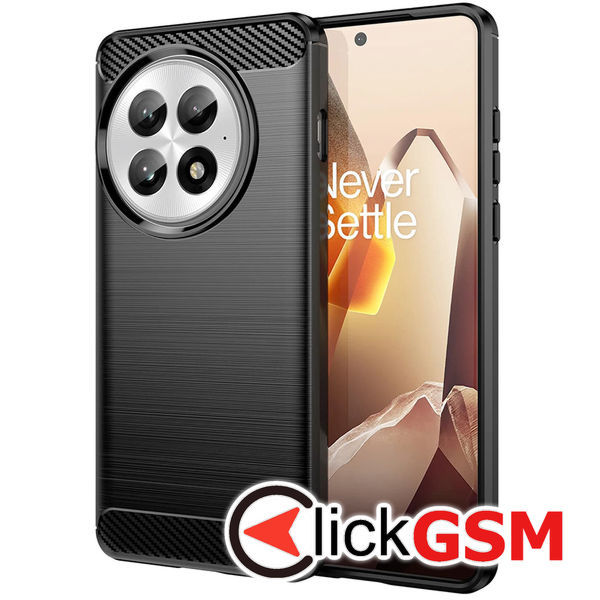Techsuit - Carbon Silicone - OnePlus 13 - Black