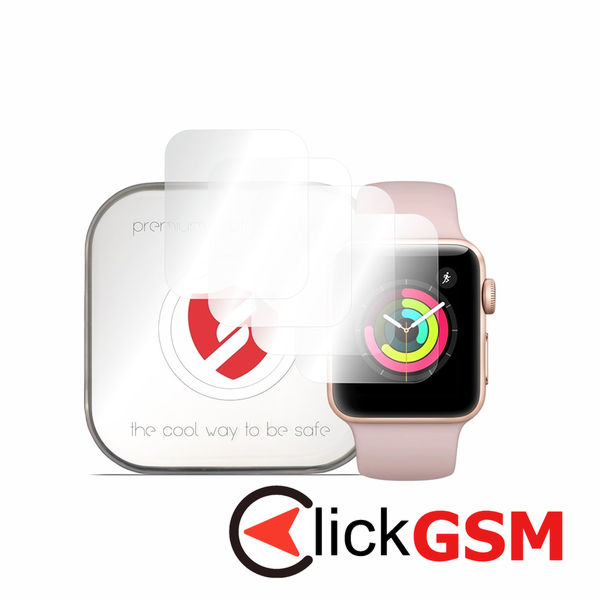 Smart Protection - Premium Classic (4 pack) - Apple Watch 1 / 2 / 3 (38mm) - Clear