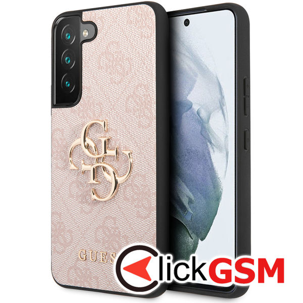 Guess - Hardcase 4G Big Metal Logo (GUHCS23S4GMGPI) - Samsung Galaxy S23 - Pink