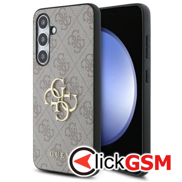 Guess - Hardcase 4G Big Logo (GUHCS24FE4GMGPI) - Samsung Galaxy S24 FE - Pink