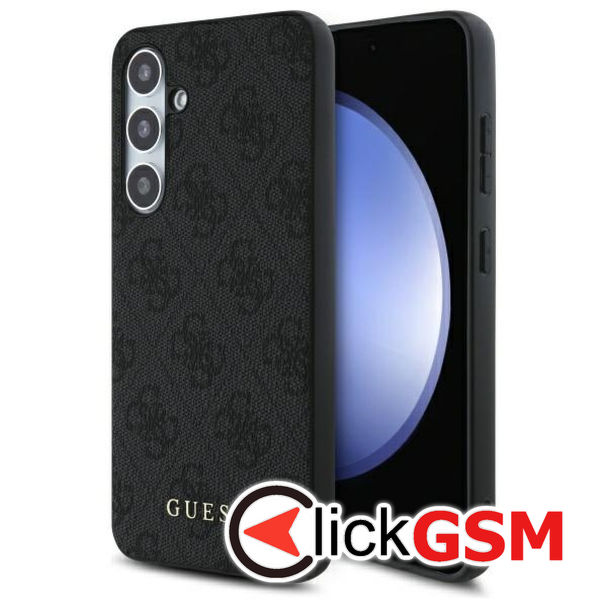 Guess - Hardcase 4G Classic (GUHCS24FEG4GFGR) - Samsung Galaxy S24 FE - Grey