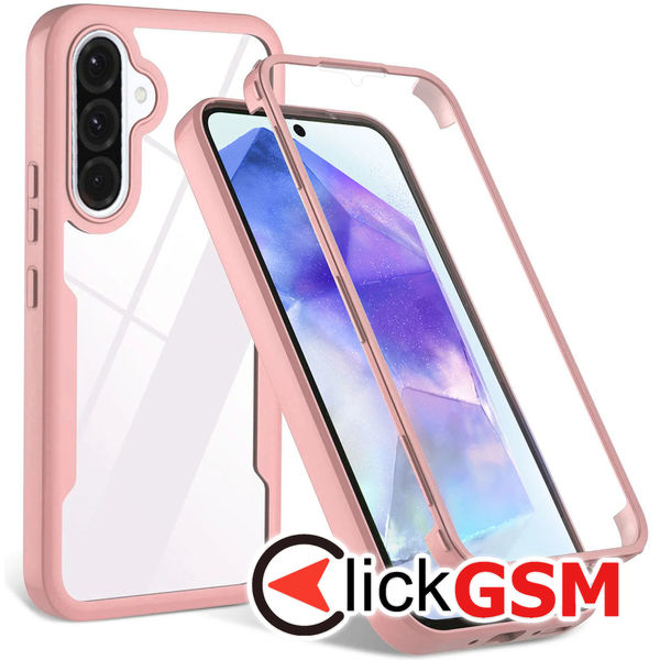 Techsuit - ColorVerse 360 Series + Screen Protector - Samsung Galaxy A36 5G / A56 5G - Pink