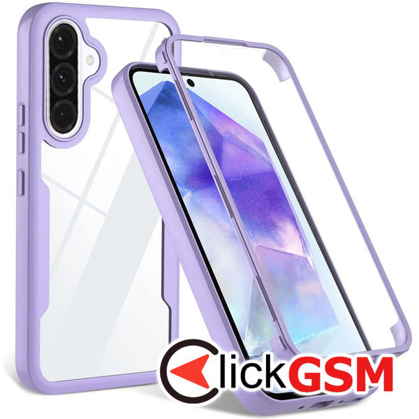 Techsuit - ColorVerse 360 Series + Screen Protector - Samsung Galaxy A36 5G / A56 5G - Purple